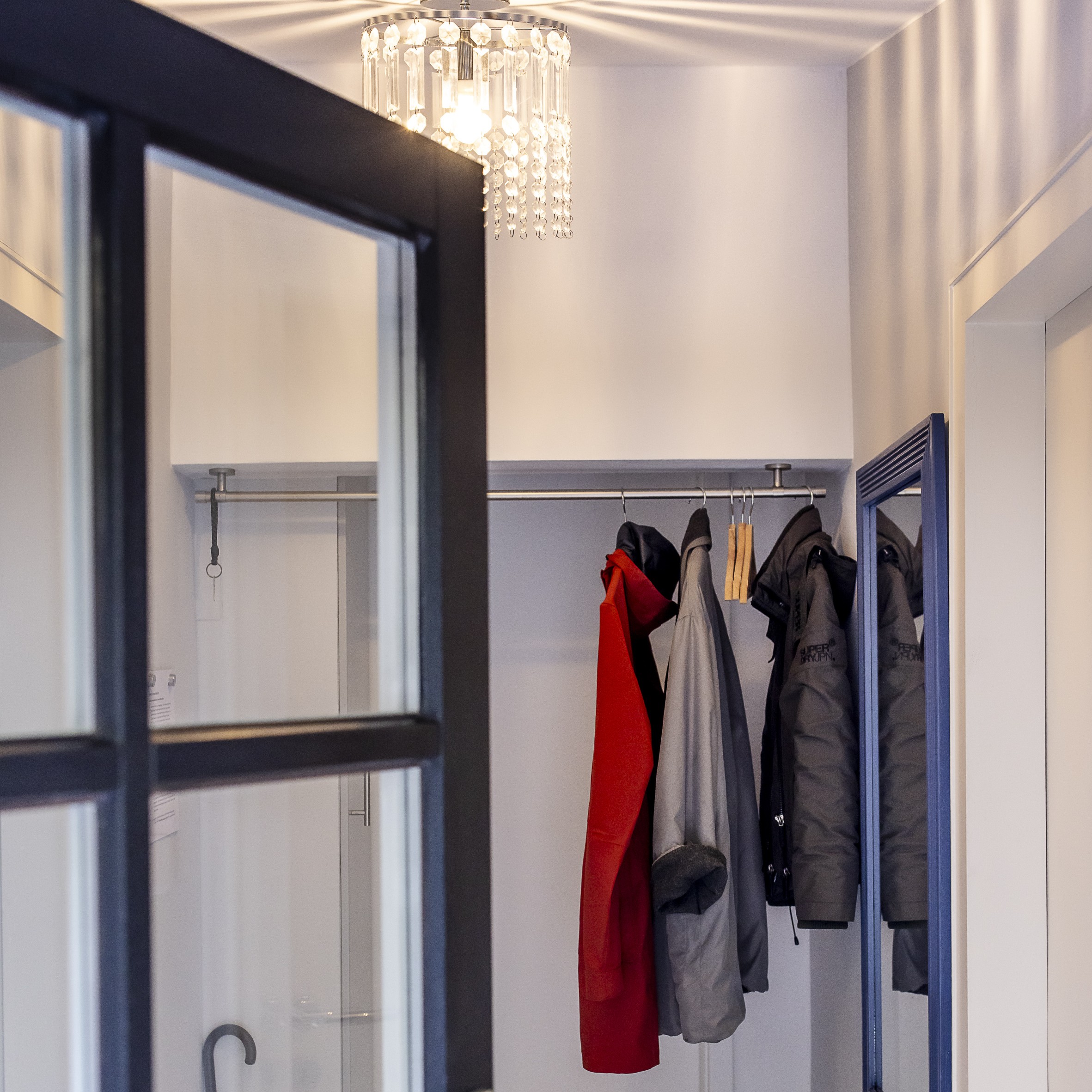 Flur mit Garderobe