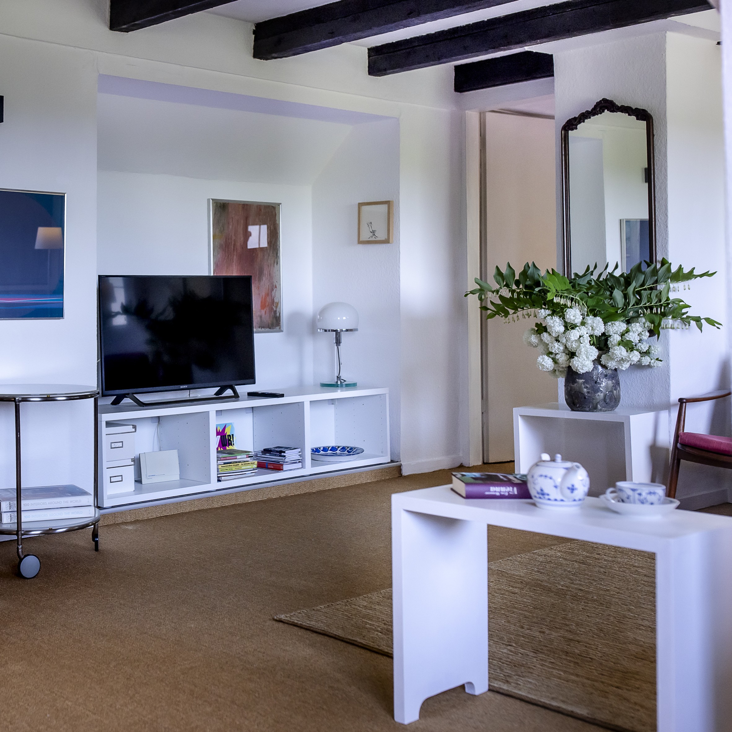 Wohnzimmer,Fernseh-Ecke