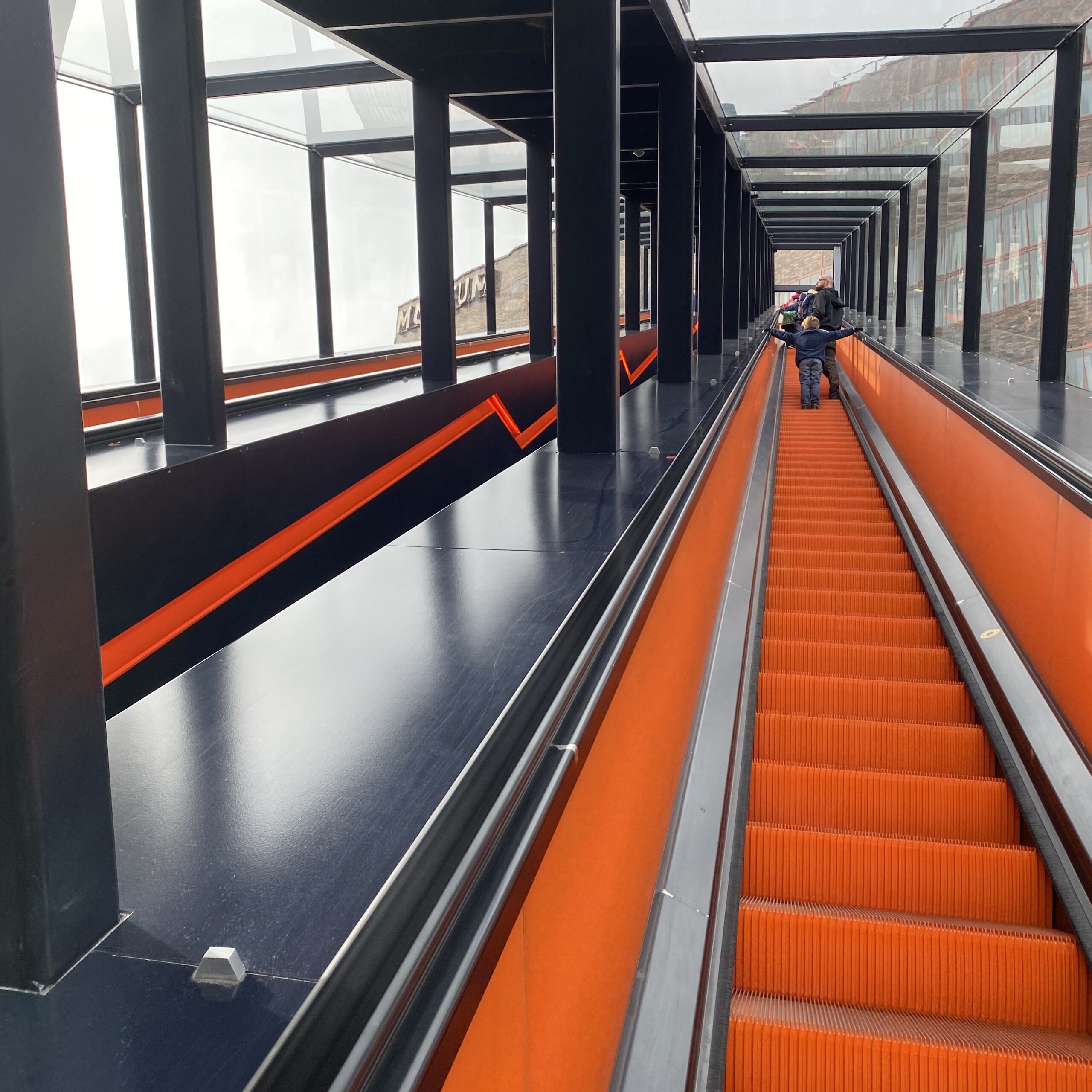 Rolltreppe zum Ruhrmuseum Essen