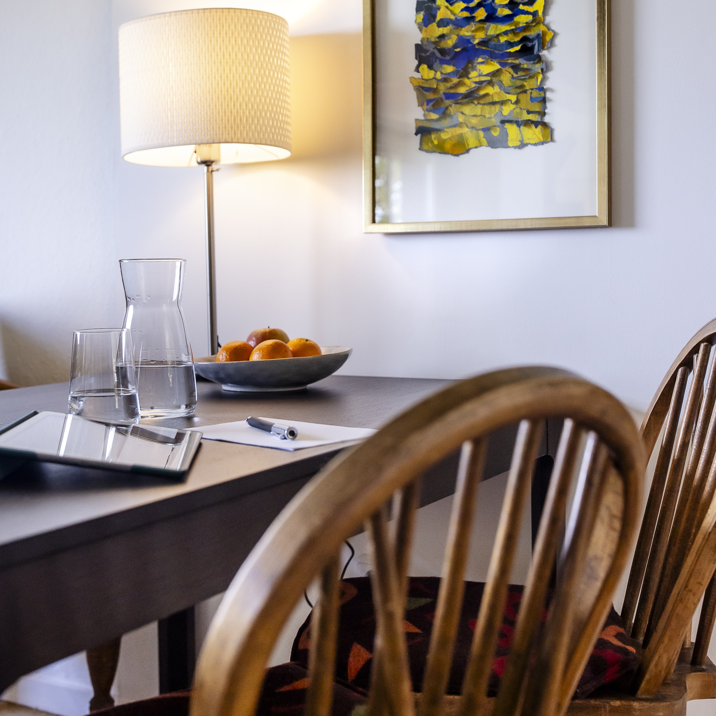 Wohnzimmer , Arbeitsplatz